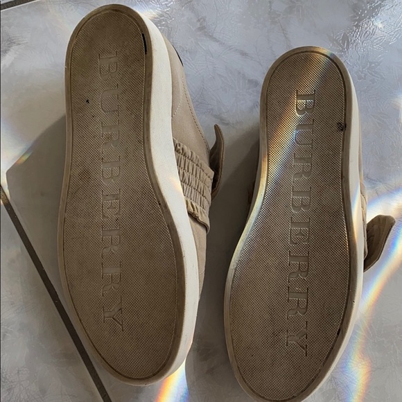 Not for sale currently! Burberry slip ons!!! - Picture 3 of 3
